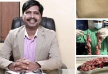 श्री हॉस्पिटल ; डॉ. वैभव जाधव यांनी गर्भाशयाला असलेल्या दीड किलो वजनाच्या गाठीची केली यशस्वी शस्त्रक्रिया