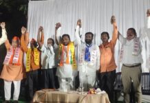 कराड ; सर्व नगराध्यक्षपदाचे उमेदवार एकाच व्यासपीठावर,विकासाभिमुख राजकारणाचा अनोखा नमुना