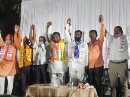 कराड ; सर्व नगराध्यक्षपदाचे उमेदवार एकाच व्यासपीठावर,विकासाभिमुख राजकारणाचा अनोखा नमुना