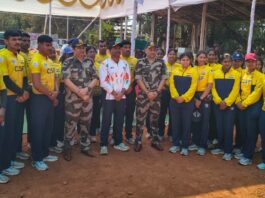 “तट सुरक्षित तर देश ‘सुरक्षित हा संदेश घेऊन आलेल्या वंदे मातरम कोस्टल सायक्लोथॉन”चे गुहागर अंजनवेलमध्ये जल्लोषात स्वागत