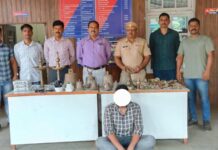 खेड ; अनेक मंदिरात चोऱ्या करणाऱ्या चोरट्याला अखेर अटक