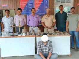 खेड ; अनेक मंदिरात चोऱ्या करणाऱ्या चोरट्याला अखेर अटक