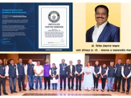 मार्गताम्हानेचे सुपुत्र निलेश चव्हाण यांचे यश ; अवघ्या ८ तासांत ८९२ गरजूंना कृत्रिम अवयव बसविण्याचा विक्रम