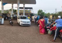 गुहागर-चिपळूण मार्गावर पेट्रोल-डिझेल टंचाई; नागरिकांमध्ये संभ्रम
