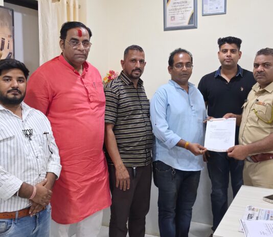 मुंबई -गोवा महामार्गावरील अवैध पार्किंगमुळे अपघाताचा धोका वाढला. भाजप आक्रमक