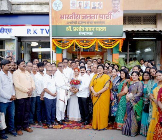 प्रशांत यादवांना मंत्रिपदाची संधी मिळेल; जठार यांचा विश्वास चिपळूणमध्ये भाजपच्या नव्या जनसंपर्क कार्यालयाचे उद्घाटन