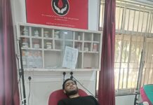 “पहिल्याच रक्तदानातून वेदांत कदम यांचे मानवतेचे दर्शन; कॅन्सरग्रस्त रुग्णाला दिले जीवनदान”