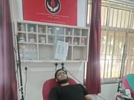 “पहिल्याच रक्तदानातून वेदांत कदम यांचे मानवतेचे दर्शन; कॅन्सरग्रस्त रुग्णाला दिले जीवनदान”