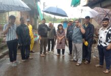 पावसाचा प्रचंड तडाखा; जगबुडी धोकापातळी ओलांडताच प्रशासन अलर्ट