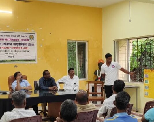 सेंद्रिय शेती व आधुनिक तंत्रज्ञानाचा जागर; कोळंबेत कृषी दिन उत्साहात