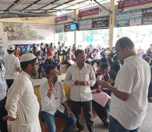 गुहागर आगारात एसटीला चार तास ‘ब्रेक’; कर्मचाऱ्यांचा अघोषित संप! तर सभापती ,उपसभापती यांची यशस्वी शिष्टाई