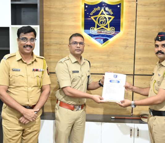 गुहागर ; ‘आपले सरकार’ सेवेत रत्नागिरी राज्यात अव्वल; प्रशांत पाटील यांचा गौरव